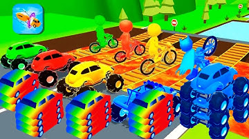 Shape shifting All Levels 🚗🚦🚲 Walkthrough Android,ios Gameplay Max Big Update PC Full Screen GHD7