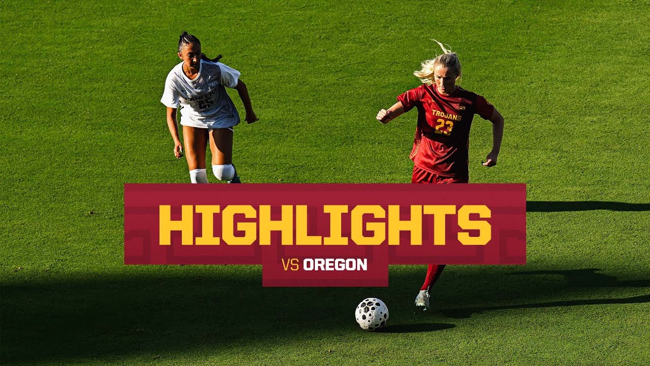 Women's Soccer - USC 1, Oregon 0: Highlights (10/03/2025)