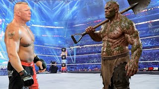 Full Match - Brock Lesnar vs The Swamp Dredger | Iron Man Match 2026 | 26 Mar, 2026 🔥 WWE 2K26