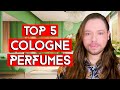 Top 5 Cologne Perfumes! A Cologne Fragrance Selection For Refreshing Elegant Energy