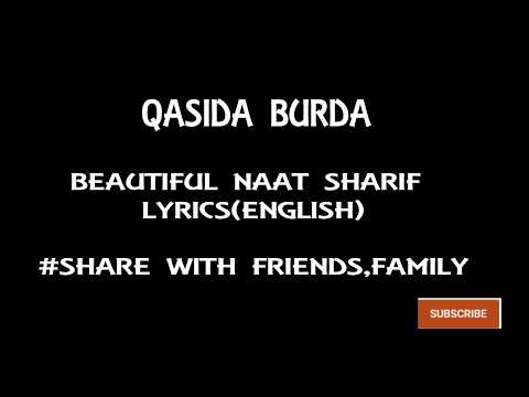 maula-ya-salli-wa-sallim-|-qasida-burda-sharif-lyrics-|-beautiful-naat-sharif-|-must-listen-|-arabic