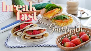 Fold Breakfast Sandwich แซนวิชพับฉบับแป้งโรตี | ARPAPHAN