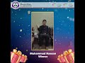Presenting the winning entry by Mr. Muhammad Hassan—excellent work!