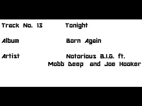 13   Tonight Feat  Mobb Deep & Joe Hooker