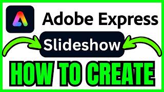 How To CREATE A SLIDESHOW In Adobe Express (QUICK & EASY) 2026