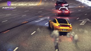 Porsche 911 GTS Coupé vs Police Horde in Shanghai!🚔 Asphalt Legends Unite  screenshot 5