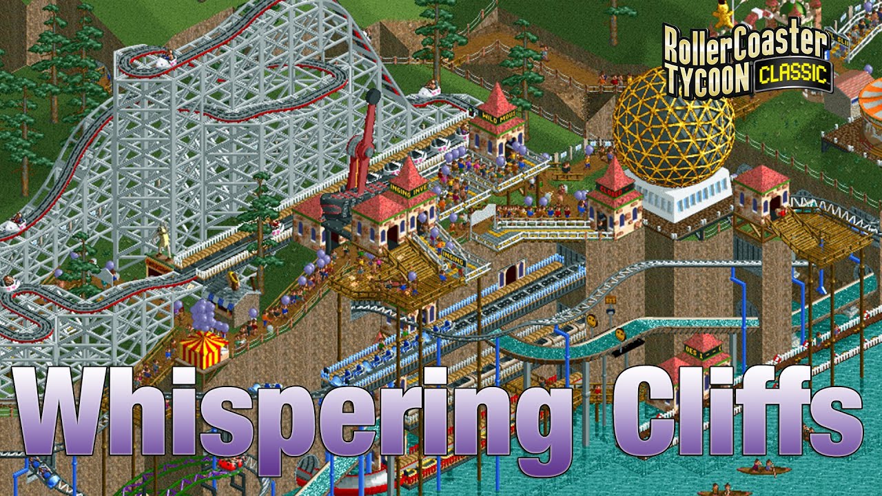 RollerCoaster Tycoon Classic - Amethyst Group - Whispering Cliffs