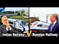 Indian Railways Vs Russian Railways | Railways Full Comparison 2021 | India Vs Russia Train | Hindi