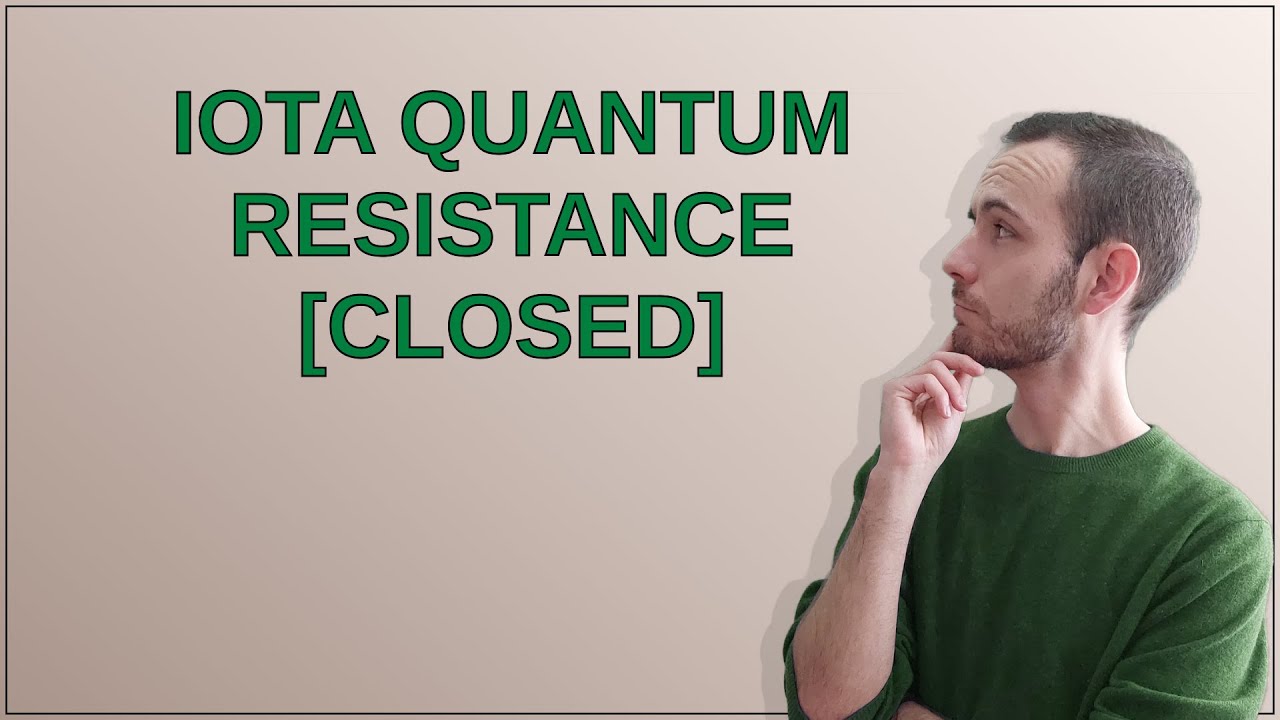 Биткоин: квантовое сопротивление IOTA закрыто