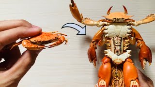 Homemade Armored Crabman Using Crabs 🦀♻️🙏