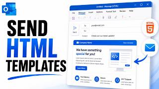 How to Send HTML Email Templates with Outlook (Tutorial)