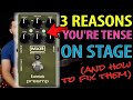 3 Tips to STOP Tensing Up On Stage - Online Bass Lessons