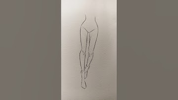 Hoe teken je lopende voeten? #kunst #tekenen