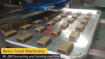 BEIKN BK-280 stuffed cake cookie making machine encrusting and forming machine