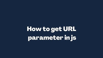 How to get URL parameter in Javascript