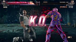 Tekken 8 - BTS Kazuya vs Best Dragunov - Online Match - 1440p HD 60fps