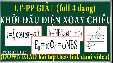 Phương pháp giải bài tập đại cương dòng điện xoay chiều
