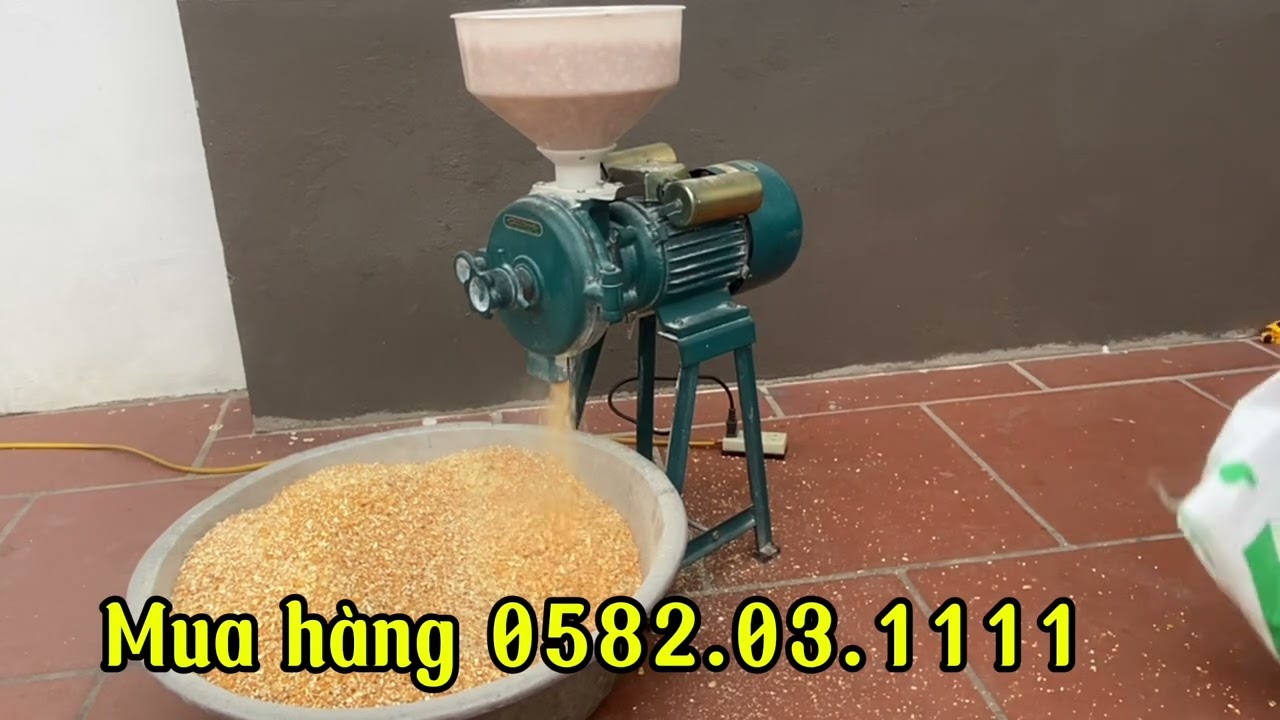 Máy xay bắp,máy xay ngô mảnh,máy nghiền ngô vỡ,máy nghiền bột khô,máy nghiền ngũ cốc a150