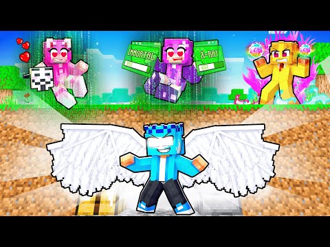 GODMODE SPEEDRUNNER vs HACKER FANGIRL HUNTERS in Minecraft!