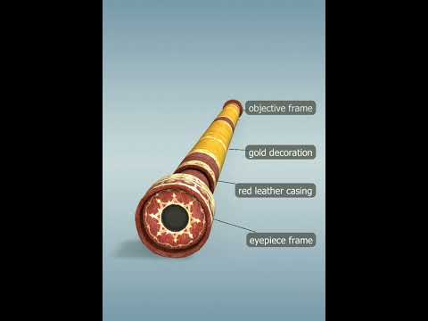 Galileo telescope. Galileo telescope.