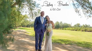 Lindsay + Brandon Las Vegas Wedding