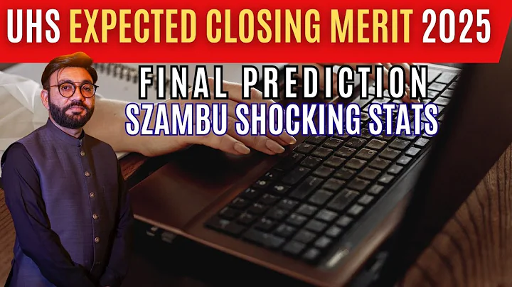 UHS expected closing Merit 2025 | FINAL Prediction 🔥 Safe Zone & Cutoff