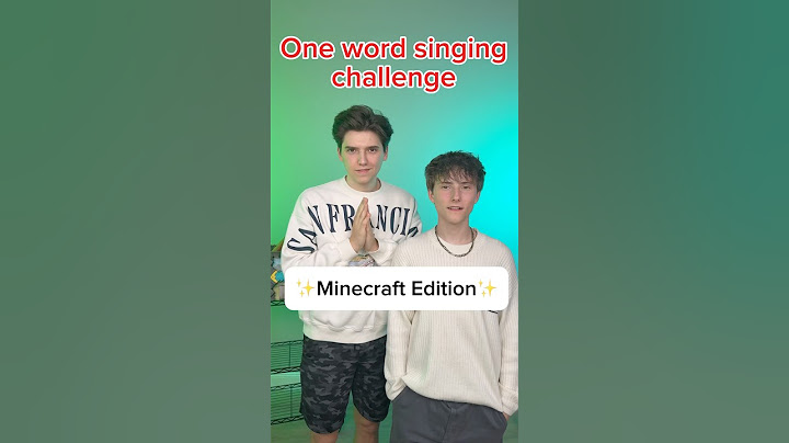 ONE WORD SINGING CHALLENGE‼️ “Minecraft Edition” ⛏️💙#shorts  #singingchallenge #minecraft ​⁠