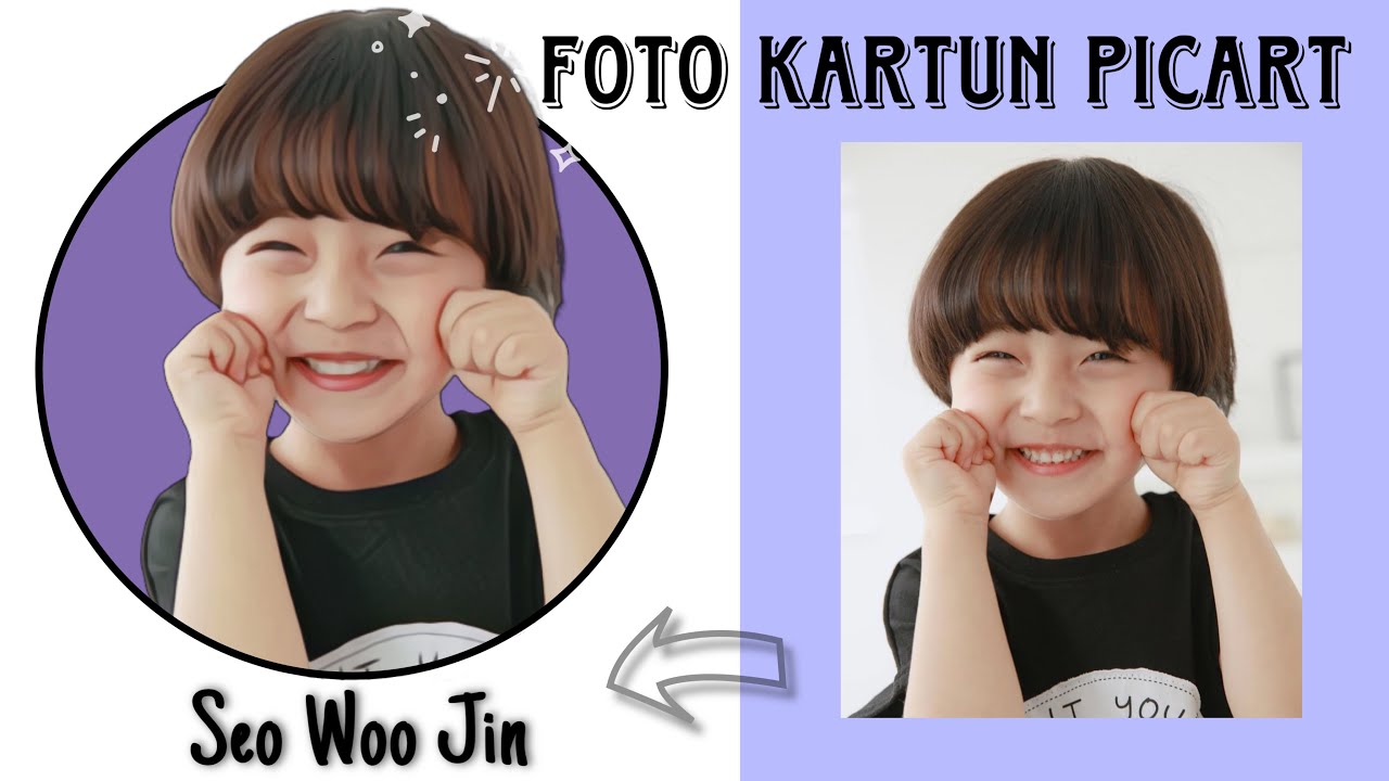 Cara Edit  Foto PicsArt Menjadi Kartun  Untuk  Pemula YouTube