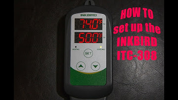 How to Set up the InkBird ITC-308 temp controller for BEER