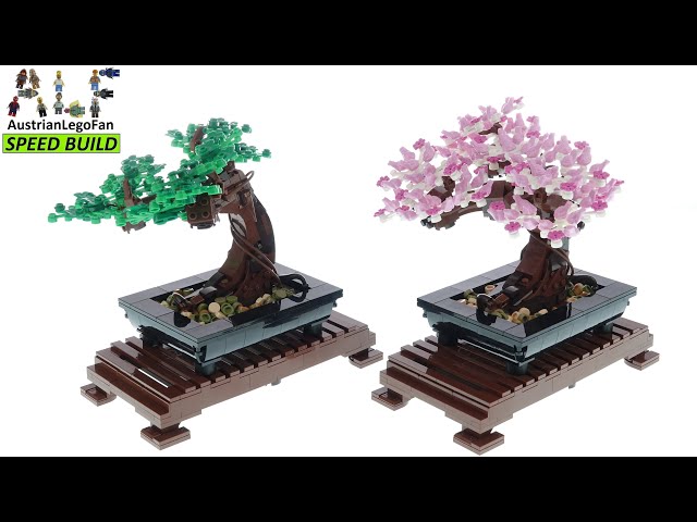 LEGO Creator 10281 Bonsai Tree - Lego Speed Build Review 