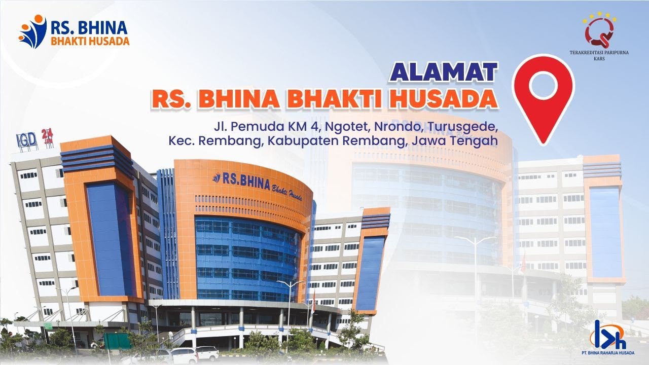Alamat RS Bhina Bhakti Husada Rembang YouTube