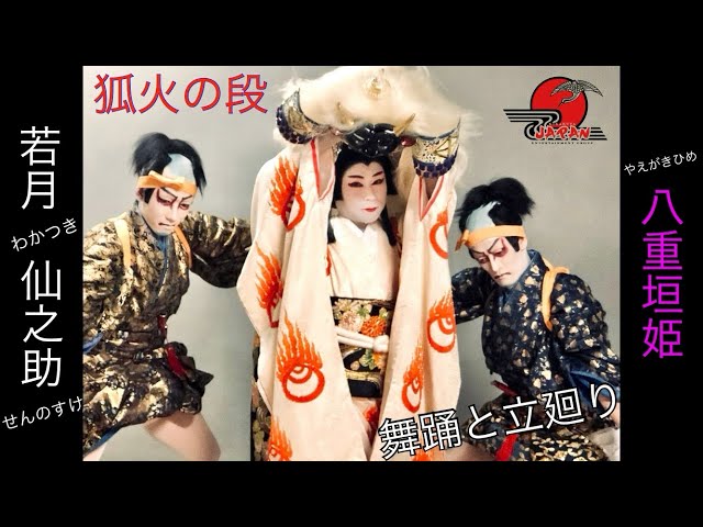 本朝廿四孝（狐火の段）若月仙之助 ⛩日本舞踊⛩ - YouTube