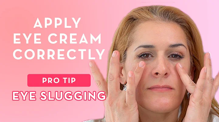 How To Apply Eye Cream | What Is Eye Slugging? | Reduce Dark Circles and Eye Bags | Sonage Skincare