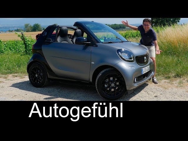 Smart fortwo cabrio electric REVIEW - Why EV convertibles ROCK