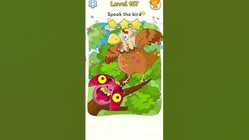 DOP 5: Delete One Part Solve Puzzles Level 167 spook the bird complete #viral #dop5