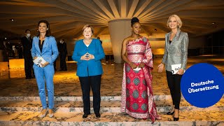 Angela Merkel und Chimamanda Ngozi Adichie — Deutsche Übersetzung