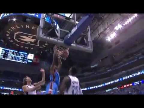 NBA Playoffs 2012 First Round: "The Thunder's" Big Run (OKC Thunder Vs Dallas Mavs Game 4)