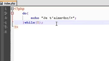 PHP - 20 - La bouche do while