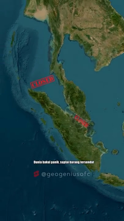 If the Strait of Malacca Closes, Influencers Will Review Bricks 🗿 #straitofmalaka