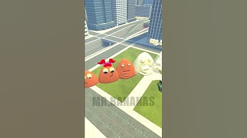 🔥 ALL SIZE POU EVOLUTION IN GMOD