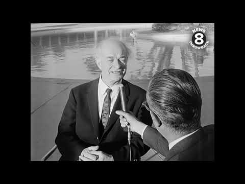 Nobel Peace and Chemistry Prize Winner Linus Pauling 1964