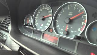 BMW E46 M3 Shift lights on manual transmition