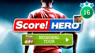 Score! Hero - Regional Tour - Level 16 - Last Level - 3 Stars