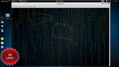 Cmatrix on Linux | Funny Command =D