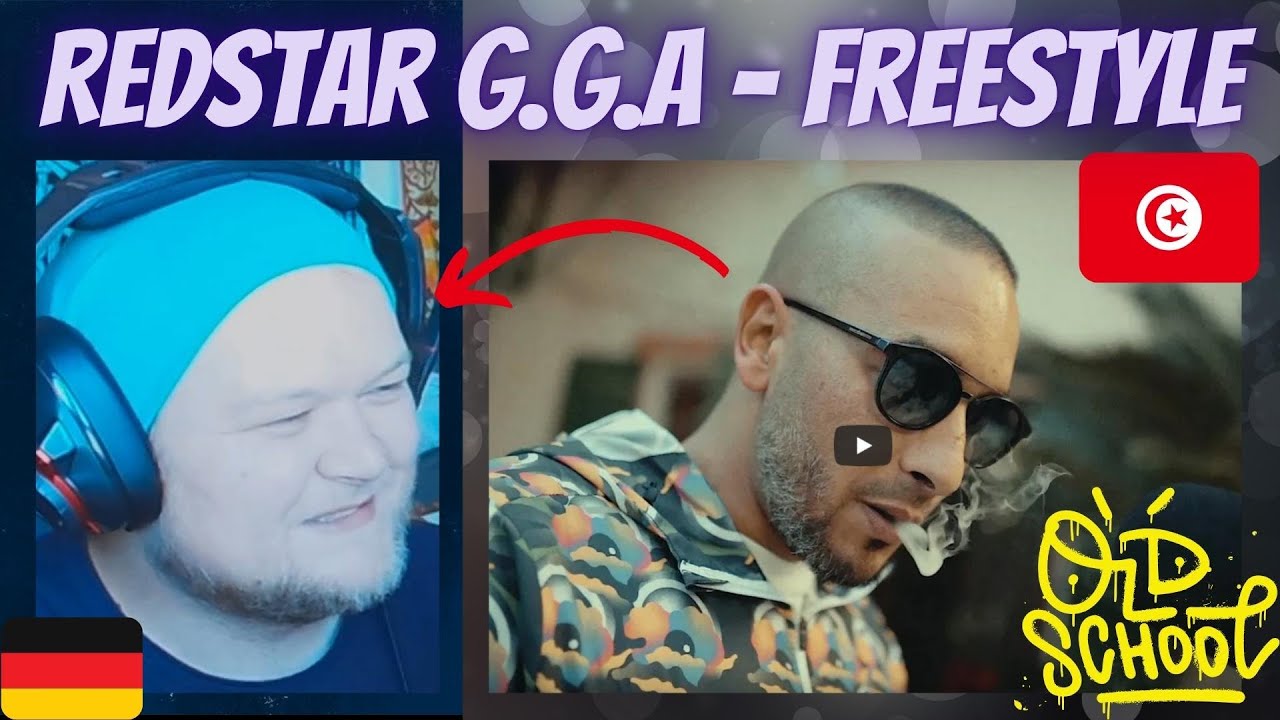THIS IS SO OLDSCHOOL | German Rapper reacts | 🇹🇳 Redstar G.G.A - freestyle  صنع بسحر