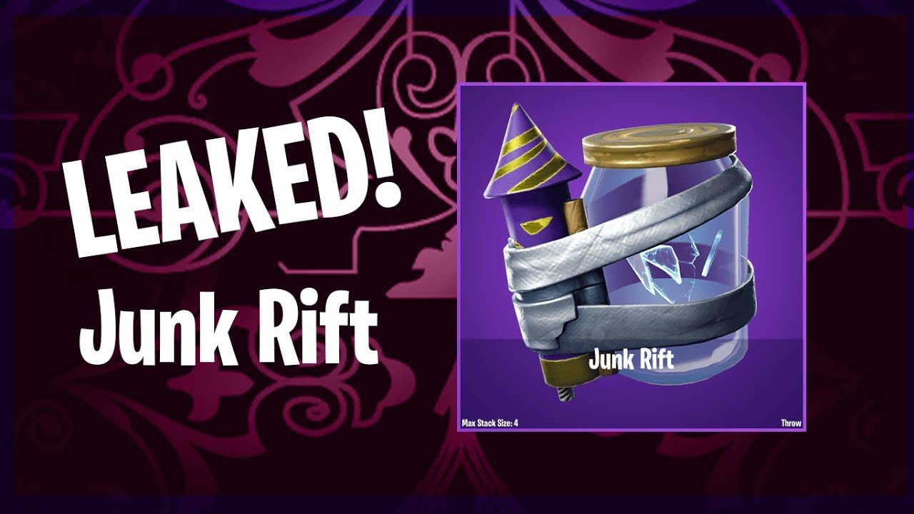 *LEAKED* Junk Rift Sound Effects! Upcoming Battle Royale Item!