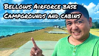Bellows Airforce Base campgrounds, cabins & condos Best beach in Hawaii. #luckywelivehawaii #hawaii