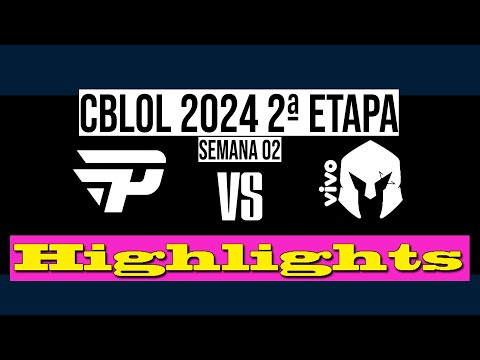 PAIN GAMING VS VIVO KEYD | CBLOL 2024 | Highlights