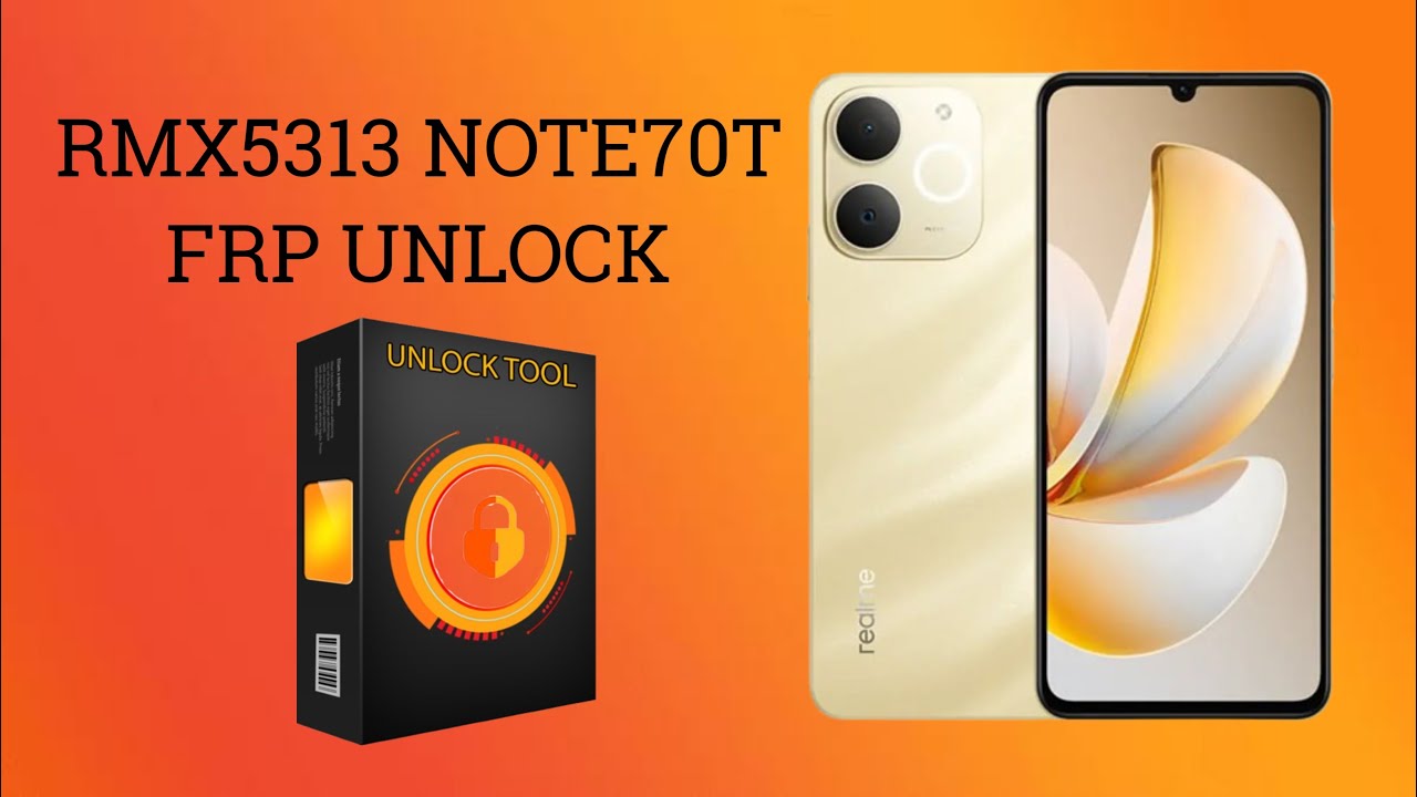 Realme Note 70T RMX5313 FRP With Unlock Tool - YouTube