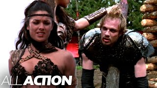 Xena Saves Varia From Morloch | Xena: Warrior Princess | All Action